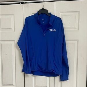 TQL Blue Quarter-Zip Pullover